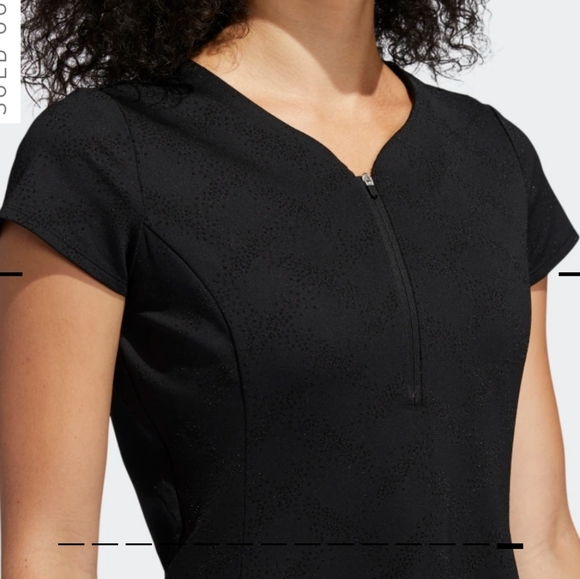 LAST CHANCE..NWT WOMENS ADIDAS JACQUARD GOLF DRESS - Picture 8 of 11